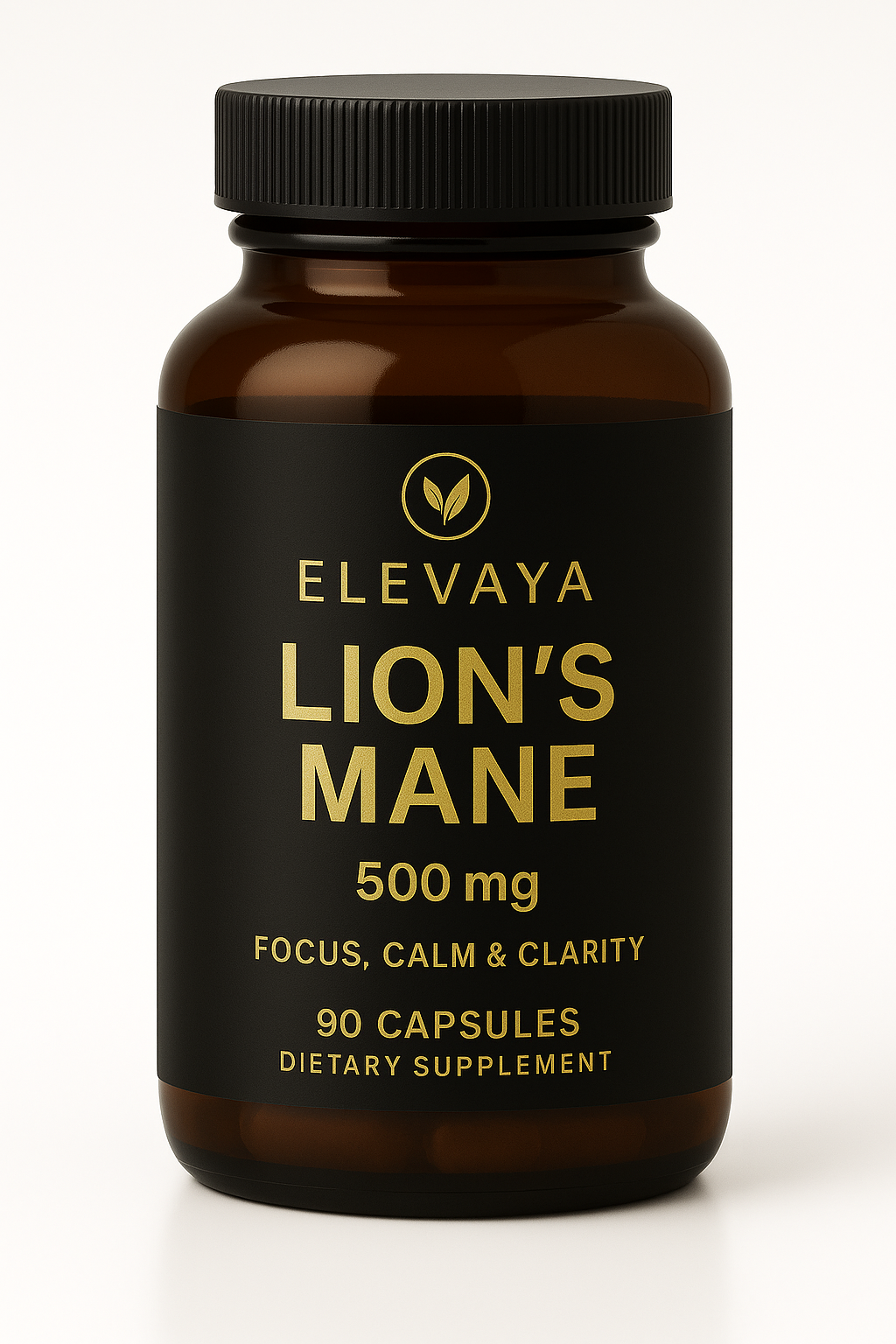 Elevaya Lion’s Mane – 500mg | 90 Capsules