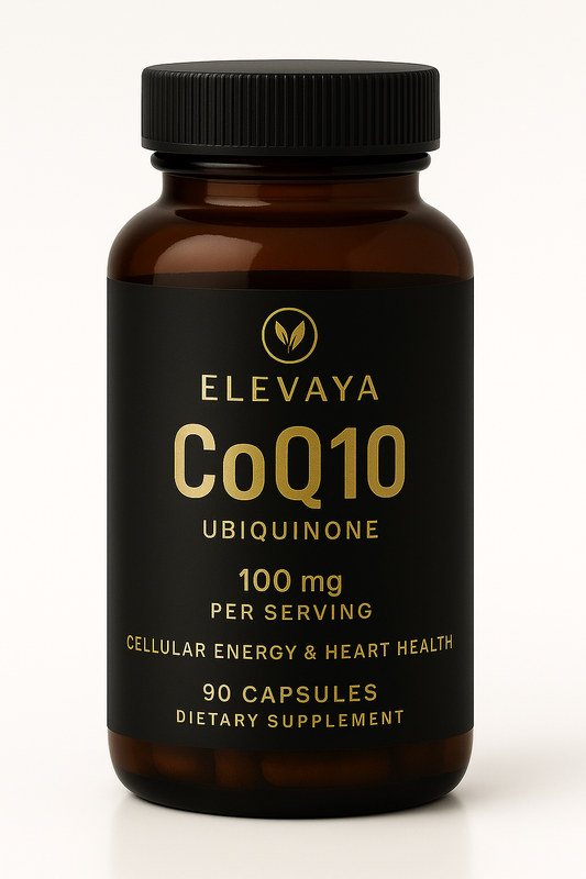 Elevaya CoQ10 – 100mg | 90 Capsules