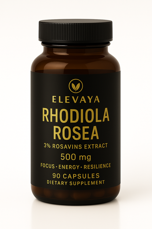Elevaya Rhodiola Rosea - 500 mg | 90 Capsules