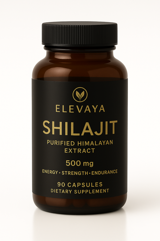 Elevaya Shilajit - 500 mg | 90 Capsules